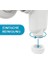 Bagno Yer Tasarruflu Sifon Lavabo - Mobilya Sifonu - Yerden Tasarruf Sağlayan Sifon - Düz Gider - Banyo - Esnek Ayarlanabilir - G 1 1/4 Inç - DN32 3