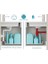 Bagno Yer Tasarruflu Sifon Lavabo - Mobilya Sifonu - Yerden Tasarruf Sağlayan Sifon - Düz Gider - Banyo - Esnek Ayarlanabilir - G 1 1/4 Inç - DN32 5