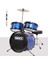 CD300X-BL Akustik Çocuk Baterisi Davulu Seti 5-14 Yaş Için Full Set 3
