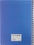 Renkli Spiralli Defter, A4, 80 YAPRAK,70G Kağıt, Kareli, 500 Mikron Pp Kapak, Pet Spiralli, Asorti Renkler, Dayanıklı ve Kullanışlı 2
