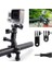 2 Set Ayarlanabilir Döner Kol Uzatma Kolu, Gopro Hero 10, 9, 8, 7, 6, 5 ve Diğer Aksiyon Kameraları Için Kısa ve Uzun Vidalı Kamera Sabit Eklem Montajı 3