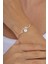 Manolya Çiçeği Kadın Rosegold Gümüş Bileklik 3
