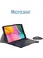 Samsung Galaxy Tab A 8.0 2019 T290 T295 ile Uyumlu Bluetooth Klavye ve Mouse + Standlı Kılıf - Bkk6 2