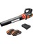 40 V Akülü Yaprak Üfleyici WG584E, 2 x 2,0 Ah, Powershare, Fırçasız Motor, Türbin Teknolojisi, Çift Şarj Cihazı, 145 Km/sa Yüksek Hava Hızı, 12 M3 / Dak, 2 x 18 V 1