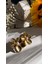 Çelik Gold Çiçek Model Küpe 3