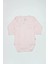 Bistyle Organik Natural Basic Style Kruvaze Uzun Kol Body BS17102 Pembe 1
