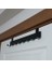 Metal Mat Siyah Amerikan Kapı Arkası Askılık Organizer Askılık ve Banyo Kapı Arkası Askılık 4