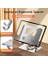 Tablet Standı 360 Derece Dönebilen Tablet Stand Katlanabilir Metal Tablet Tutucu Standı Tablet ve Telefon Tutucu Stant Tablet Tutucu Metal (Açık Gri) 4