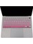 MacBook Klavye Koruyucu A2337 A2179 M1 Çip Uyumlu Türkçe Q Silikon Ultra Ince Yıkanabilir Toz ve Sıvı Koruma Pembe 3