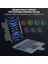 iPad Air 13 Inç Klavyeli Kılıf (M3 2025/M2 2024), iPad Pro 12.9 (6/5/4/3 Nesil) Için Klavye, Çoklu Dokunmatik Izleme Pedi, Ayarlanabilir Stand, Arka Plan Aydınlatmalı Çıkarılabilir Klavye, 3
