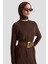 Elbise 25KD7002 Acı Kahve 1