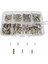 600 Adet Kablo Pabucu Seti, Kablo Pabucu Kutusu, Tek Renkli, Sıkma Pensesi, Kablo Pabucu Çeşitleri (0,5 Mm2 x 100, 0,75 x 100, 1 x 100, 1 x 100, 2,5 x 100, 4 x 50, 6 x 50) 1