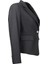 Minimalist Uzun Kol Crop Blazer Ceket - Şık ve Modern 3
