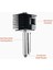End Kit Ekstruder Değiştirme Aksesuarı Bambu Lab A1/A1MINI 3D Yazıcılarla Uyumlu Yüksek Sıcaklık Sert Çelik Nozzle Silikon Kapak Çorabı ile 2