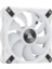 Ql Serisi, Icue QL120 Rgb Beyaz, 120MM, Pwm, Lighting Node Core Rgb Kontrolcü Dahil, Rgb Fan, 3'lü Paket (CO-9050104-WW) 2