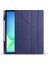 Galaxy ile Uyumlu Tab S10 Fe Plus Kılıf Zore Tri Folding Kalem Bölmeli Standlı Kılıf Lacivert 2