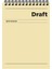 Color A5 Kareli Bloknot Draft - Sarı 1