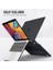 MacBook Ince Sararmayan Şeffaf MacBook Crystal Ishield Kapak Sert Kabuk Koruma Kılıfı (Air 13.6 2022 M2 A2681 Siyah) 5