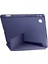 Galaxy Tab A8 10.5 SM-X200 (2021) ile Uyumlu Zore Tri Folding Kalem Bölmeli Standlı Kılıf-Jean Blue 4