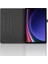 Samsung Galaxy Tab S11 11 Inç 2025 SM-X730 X736B Için Kılıf Kapak Pu Deri Kapaklı 360° Çok Açılı Dönebilen Tutucu Tablet Galaxy Tab S11 Kılıf, Siyah Ağaç 2