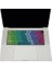 Macbook Air Pro Klavye Koruyucu M1-M2-M3,(Us-Abd Ingilizce) A2681 A3113, A2941 A3114, A2442 A2779 A2992 A2918, A2485 A2780 A2991 ile Uyumlu Dazzle Pembe Yeşil 4