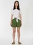 Pilise Detaylı Cepli Şort Yeşil Y1912612_012 3
