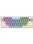 K617-RGB 16,8 Milyon Rgb Aydınlatma, Red Switch Fizz%60 Q Türkçe Kablolu Mekanik Oyuncu Klavyesi Gri Beyaz 1