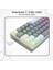K617-RGB 16,8 Milyon Rgb Aydınlatma, Red Switch Fizz%60 Q Türkçe Kablolu Mekanik Oyuncu Klavyesi Gri Beyaz 5