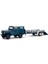 Greenlight 1/64 Hitch & Tow Series 31 - 1961 Nissan Patrol Hard Top With Utility Trailer 1