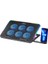 Gaming M60 Laptop Soğutucu, Notebook Stand,10 Rgb Işık Kontrolü, 15.6-17 Inch, Hız Kontrolü, 6 Büyük Fan,telefon Standı, 2 USB 1