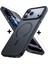 Apple iPhone 17 Pro Max Kılıf Mat Magsafe Şarj Özellikli Hassas Butonlu Yumuşak Renkli Kenarlı + Ekran Koruyucu Cam Set 2in1 1