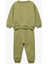 Bisiklet Yaka Baskılı Pamuklu Yeşil Erkek Bebek Alt-Üst Takım 6WMB10057TK 4