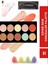 Concealer Palet Profesyonel Porselen Bölgesel Gölgelendirme Kapatıcı Palet + Sünger + Fırça Set 1