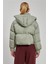Kadın Kapüşonlu Kısa Şişme Mont - Mint 5