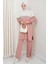 Iki Renk Simli Triko Tunik Pantolon Takım 2