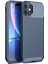 iPhone 11 Kılıf Auto Focus Karbon Kapak - Lacivert 1