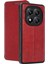 Xiaomi Redmi Note 14 Pro 5g Kılıf Flip Cover - Kırmızı 3