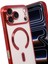Apple iPhone 17 Pro Kross Magneticsafe Kapak - Kırmızı 3
