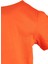 Organik Karpuz Kollu Turuncu Yazlık Kız Çocuk Tshirt 3