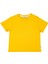Organik Sarı Basic Yazlık Kız Çocuk Tshirt 2