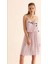 Sırt Detaylı Günlük Elbise Pembe Y9911017_038 1