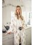 Naomi Beyaz Viscose Kimono 3