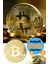 3 Adet Gold Renk Altın Kaplama Fiziksel Bitcoins Sikke Kılıfı Hediye Fiziksel Antik Sikke Sanat 6