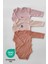 Candy 3lü %100 Pamuk Nakışlı Uzun Kol Bebek Body Set 1
