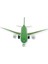 Çek Bırak Sesli Işıklı Metal Uçak - 180 - Yeşil 3