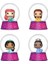 Funko Mini Snow Globes: Disney Princess- (Tekli Ürün) 1