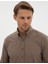 Erkek Vizon Regular Fit Uzun Kollu Gömlek 50311380-VR052 2