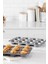 2'li Set Muffin Kalıbı 12LI Fırın Mini Kek Browni Kekstra Kalıbı Cupcake Ülü 5