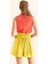 Kuşaklı Kadın Şort Sarı Y9912604_009 3