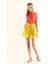 Kuşaklı Kadın Şort Sarı Y9912604_009 4